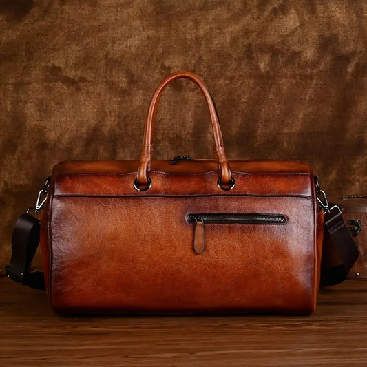 Genuine Leather Women's Retro Crossbody Bag