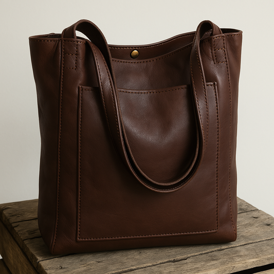 Lorena’s Modern Chic | Stylish Leather Bag