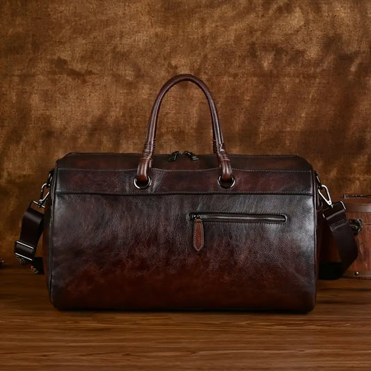Genuine Leather Women's Retro Crossbody Bag